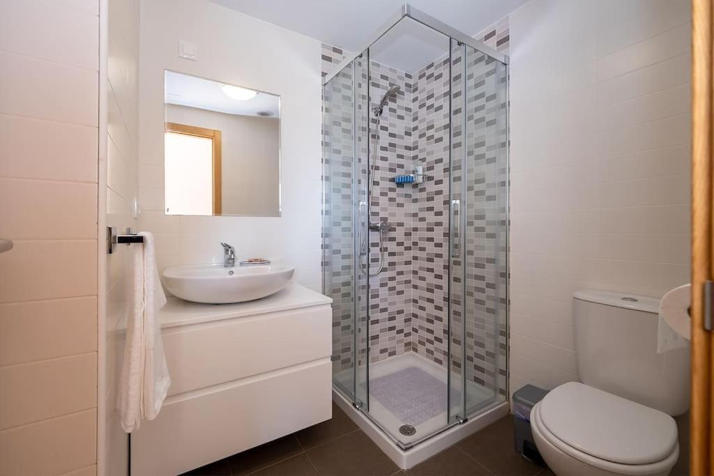 Apartamento Faro Muxia Bagian luar foto